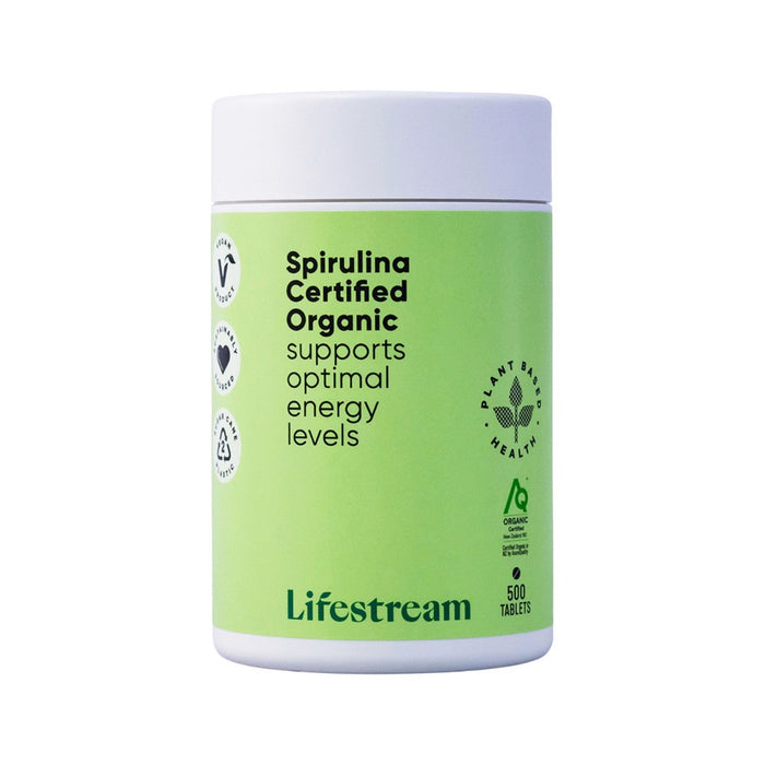 Lifestream Spirulina Certified Organic 500t