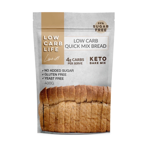 LOW CARB LIFE Low Carb Quick Mix Bread Keto Bake Mix - 400g