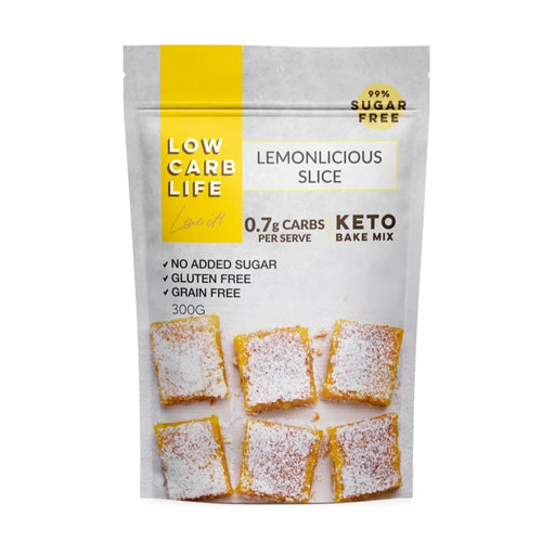LOW CARB LIFE Lemonlicious Slice Keto Bake Mix - 300g
