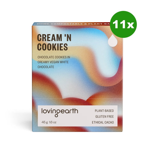 Loving Earth Cream N Cookies Chocolate 11x45g