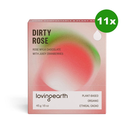 Loving Earth Dirty Rose Chocolate 11x45g