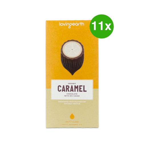 Loving Earth Caramel Chocolate 11x80g