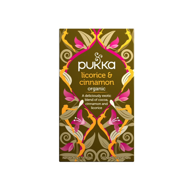 Pukka Licorice & Cinnamon x 20 Tea Bags