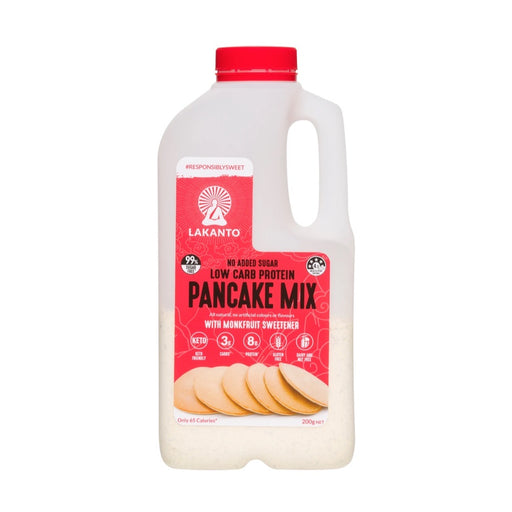 LAKANTO Pancake Mix - Low Carb Protein with Monkfruit Sweetener - 200g