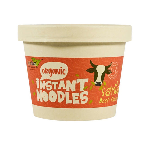 LUM LUM Organic Instant Noodle Beef 75g