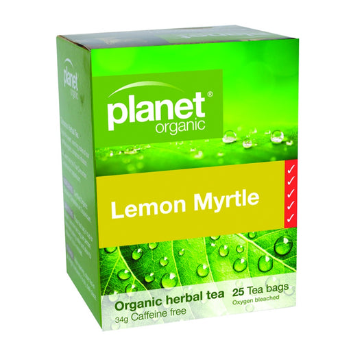 PLANET ORGANIC Lemon Myrtle Herbal Tea - 25 Bags