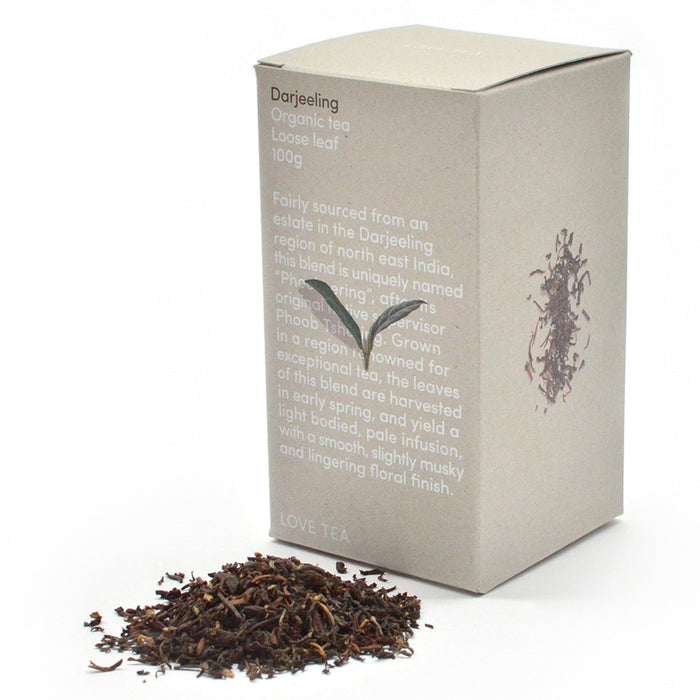 Love Tea Organic Darjeeling Loose Leaf Tea 100g