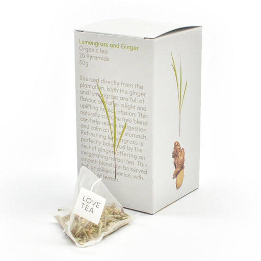 Love Tea Organic Lemongrass & Ginger Tea