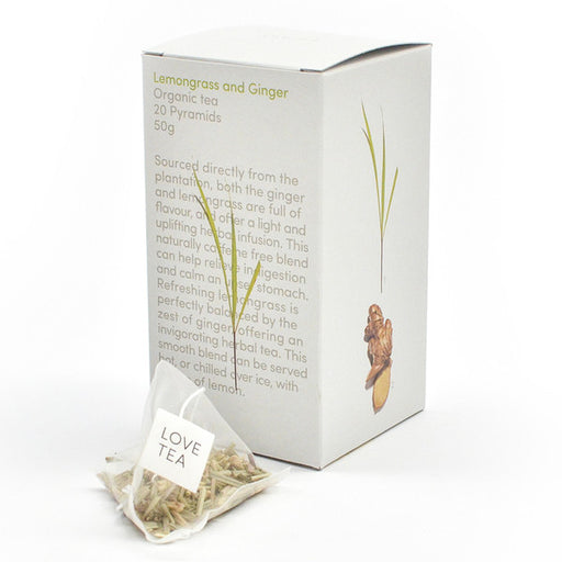 Love Tea Organic Lemongrass & Ginger Loose Leaf Tea