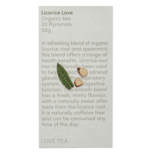 Love Tea Organic Licorice Love