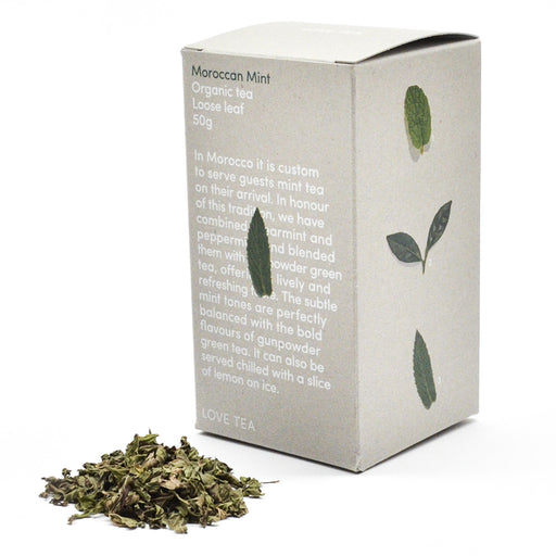 Love Tea Organic Moroccan Mint Loose Leaf Tea 