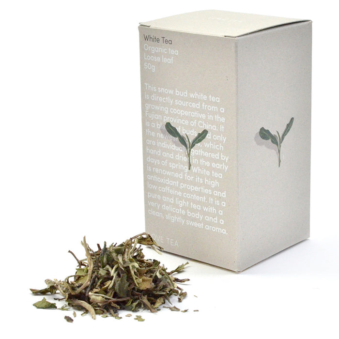 Love Tea Organic White Loose Leaf Tea
