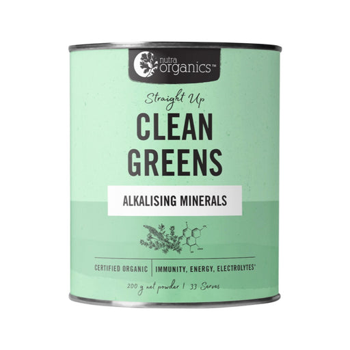 Nutra Organics Organic Clean Greens Straight Up 200g