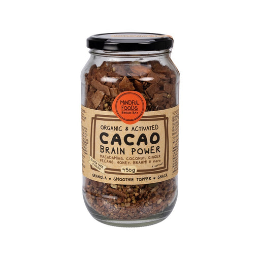 MINDFUL FOODS Cacao Brain Power Granola Organic & Activated - 450g