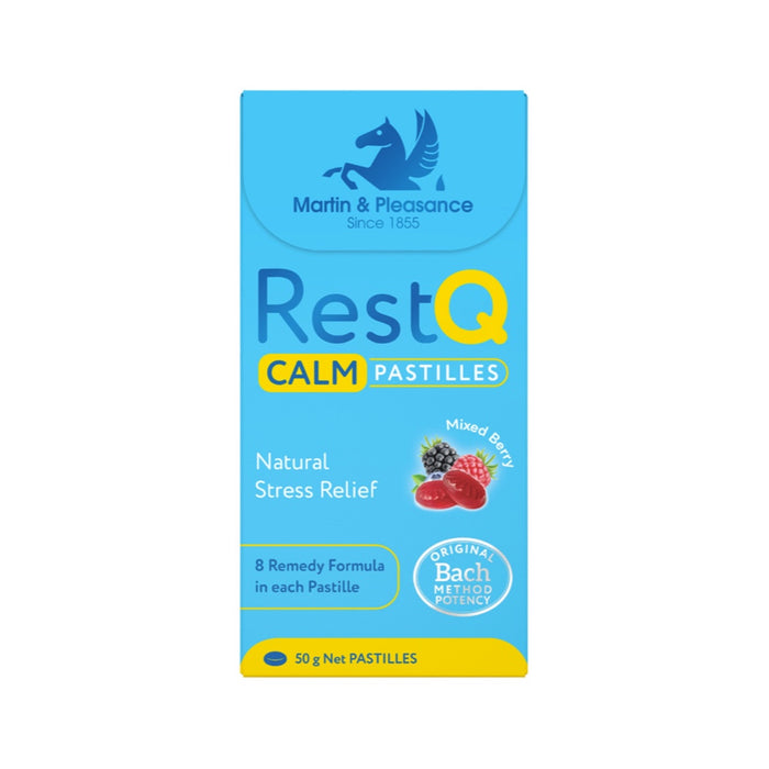 Martin & Pleasance RestQ Calm Pastilles Mixed Berry 50g