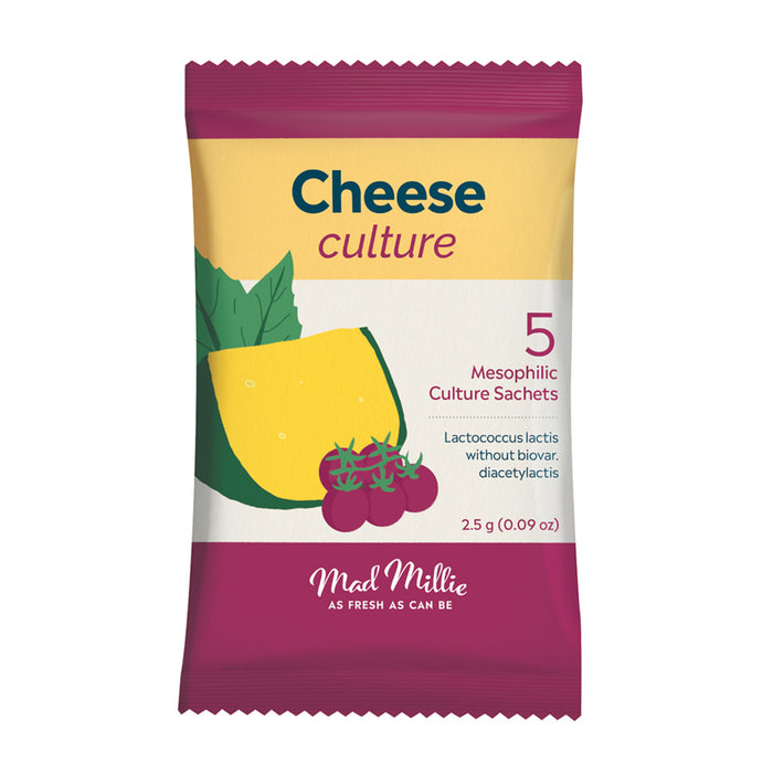 Mad Millie Cheese Culture Sachets x 5 Pack