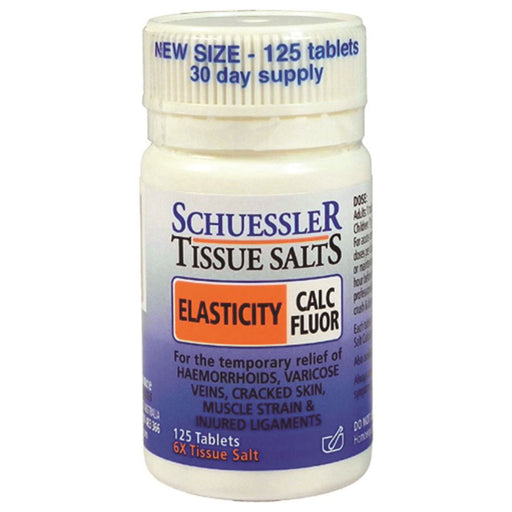 Martin & Pleasance Schuessler Tissue Salts Calc Fluor Skin Elasticity 125t