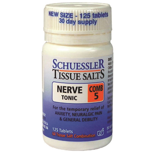 Martin & Pleasance Schuessler Tissue Salts Comb 5 Nerve Tonic