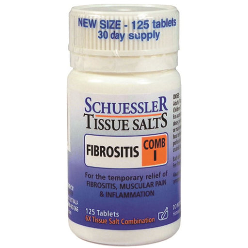 Martin & Pleasance Schuessler Tissue Salts Comb I Fibrositis