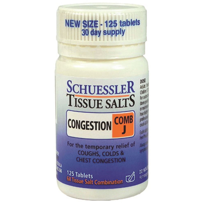Martin & Pleasance Schuessler Tissue Salts Comb J Congestion