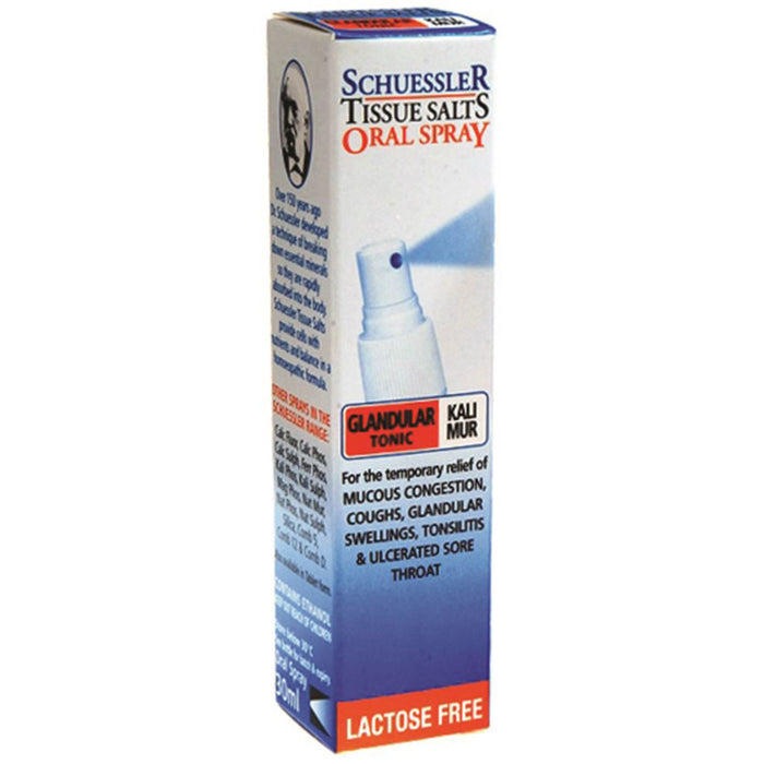 Martin & Pleasance Schuessler Tissue Salts Kali Mur Glandular Tonic Spray