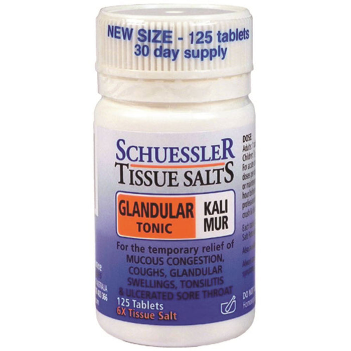 Martin & Pleasance Schuessler Tissue Salts Kali Mur Glandular Tonic
