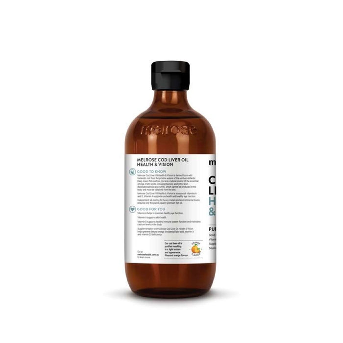 Melrose Cod Liver Oil (Health & Vision) 500ml