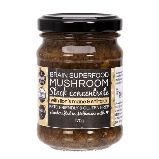THE BROTH SISTERS Stock Concentrate Superfood Mushroom with Lions Mane - 170g