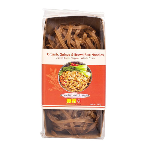 NUTRITIONIST CHOICE Rice Noodles Organic Quinoa & Brown - 180g