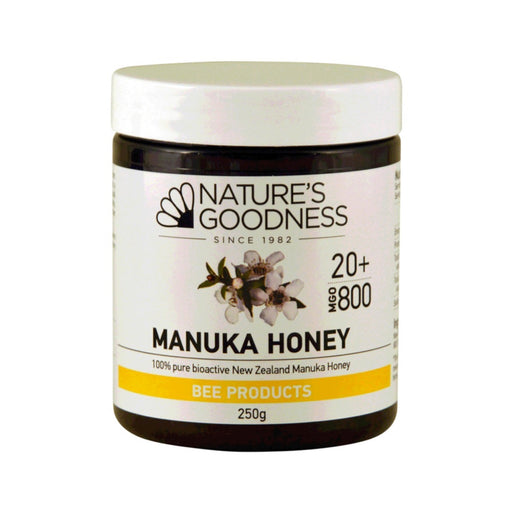Nature's Goodness Manuka Honey (100% Pure Bioactive NZ) MGO 800