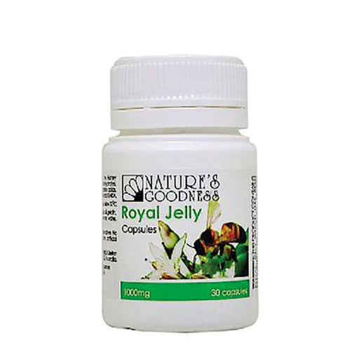 Nature's Goodness Royal Jelly Capsules 1000mg