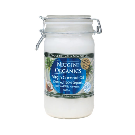 NIUGINI ORGANICS Virgin Coconut Oil 100% Pure - 1L