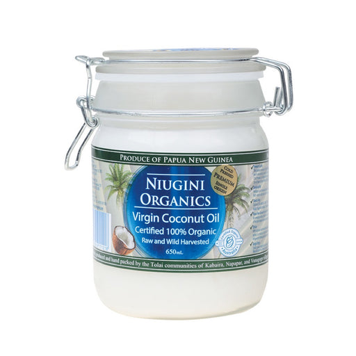 NIUGINI ORGANICS Virgin Coconut Oil 100% Pure - 650ml