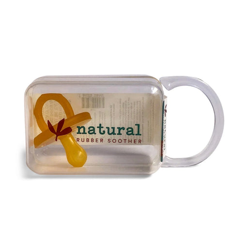 NATURAL RUBBER SOOTHERS Soother Large Rounded Soother (6 mths +)