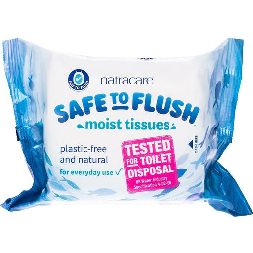 Natracare Moist Tissues Safe To Flush 