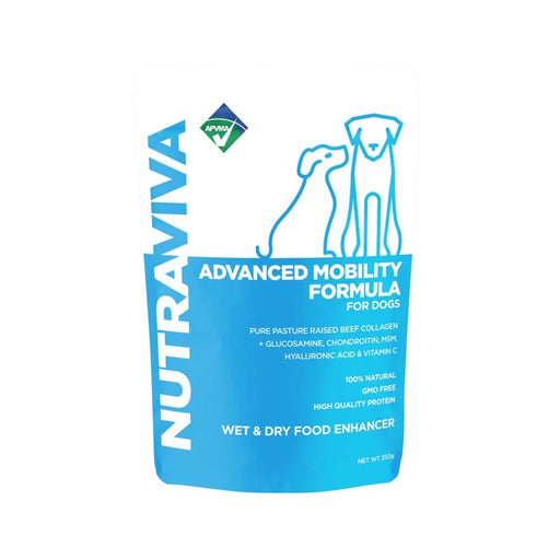 NutraViva Pet Advanced Mobility Formula For Dogs (Wet & Dry Food Enhancer) 250g