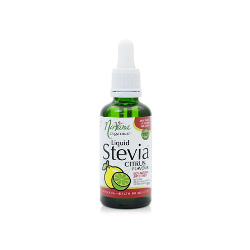 NIRVANA ORGANICS Liquid Stevia Citrus - 50ml