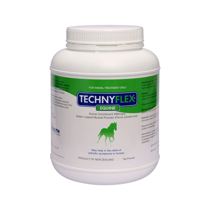 Natural Health Technyflex Equine Green Lipped Mussel 1kg