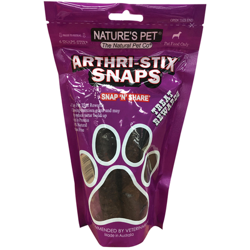 NATURE'S PET Arthri-Stix Snaps 6 Pack