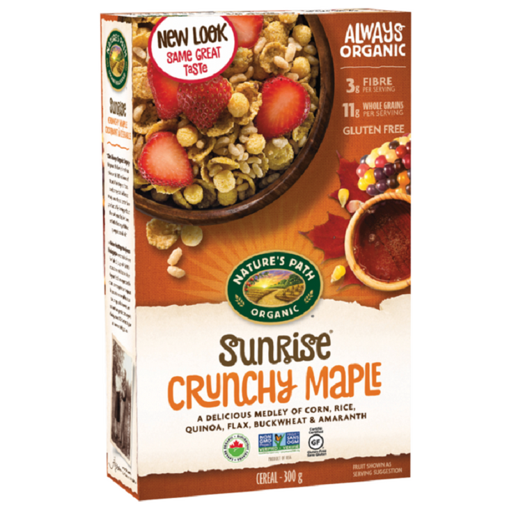 Nature`s Path Sunrise Crunchy Maple 300g — Australian Organic Products