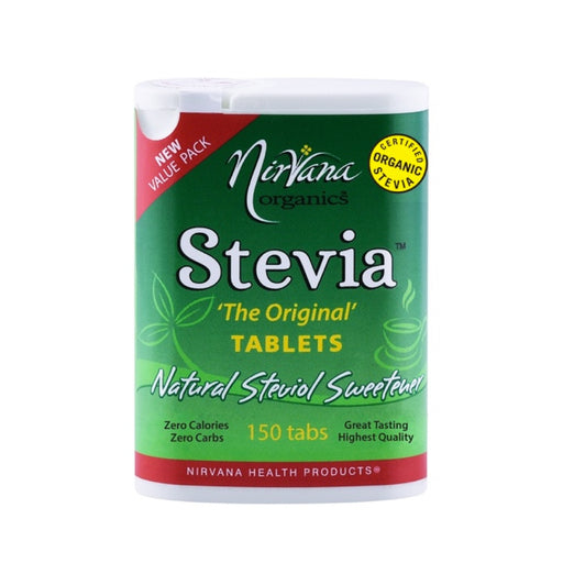 NIRVANA ORGANICS - 150 Stevia Tablets