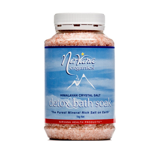NIRVANA ORGANICS Bath Salts Detox Bath Soak 1kg