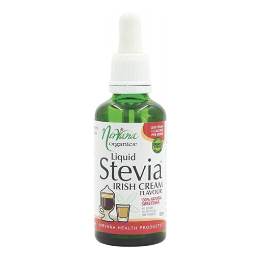 NIRVANA ORGANICS Liquid Stevia Irish Cream - 50ml