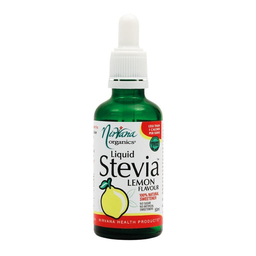 NIRVANA ORGANICS Liquid Stevia Lemon - 50ml