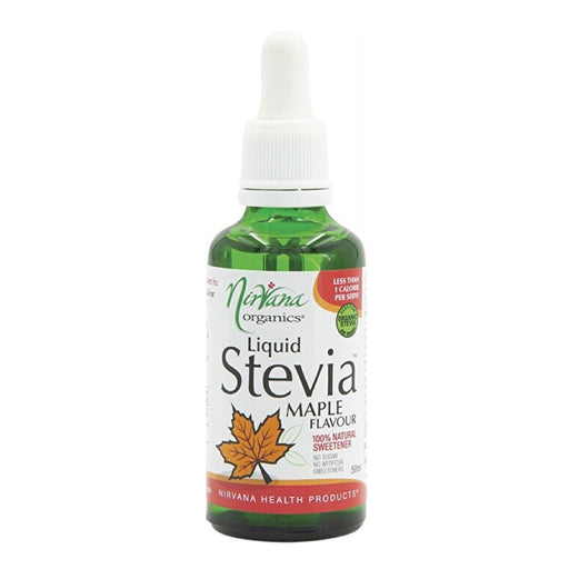 NIRVANA ORGANICS Liquid Stevia Maple - 50ml