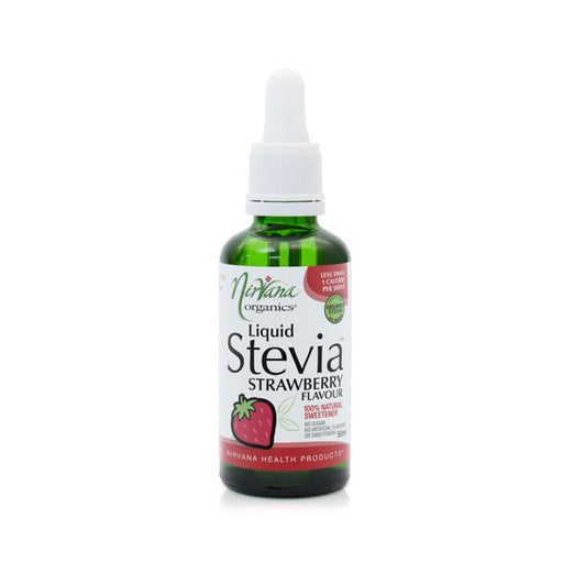 NIRVANA ORGANICS Liquid Stevia Strawberry 50ml