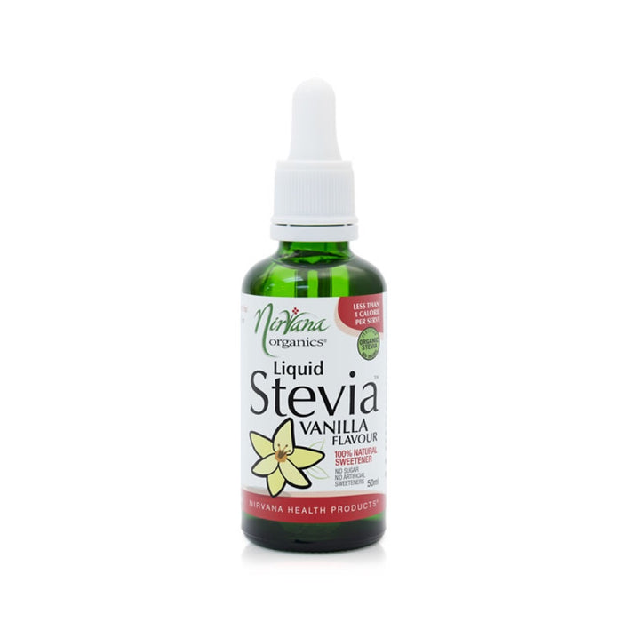 NIRVANA ORGANICS Liquid Stevia Vanilla 50ml