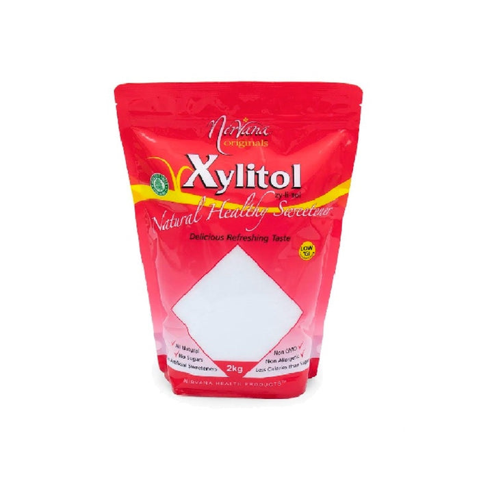 NIRVANA ORGANICS Xylitol Sugar Free Sweetener 2kg