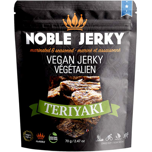 NOBLE JERKY Vegan Jerky Teriyaki 70g