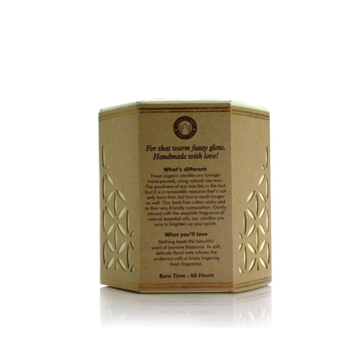 ORGANIC GOODNESS Natural Soy Wax Candle Madurai Jasmine - 200g
